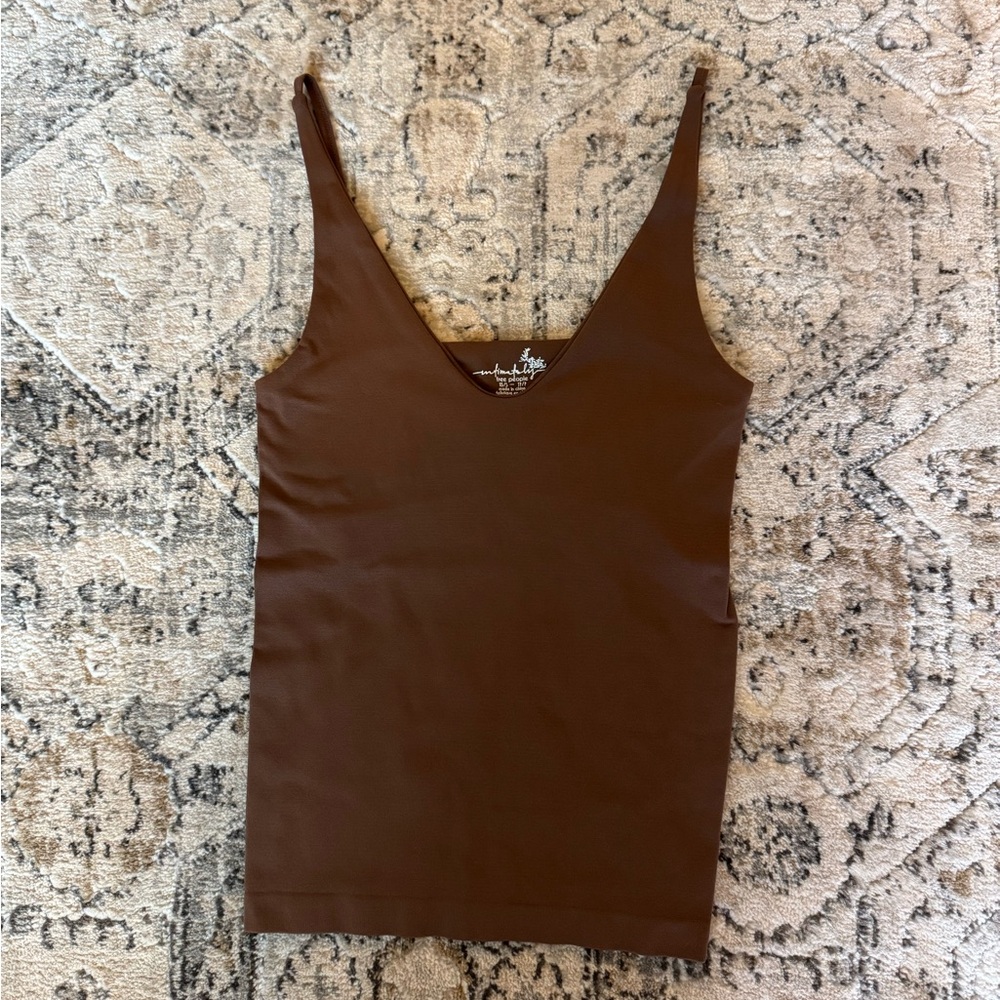 Free People Brown Top